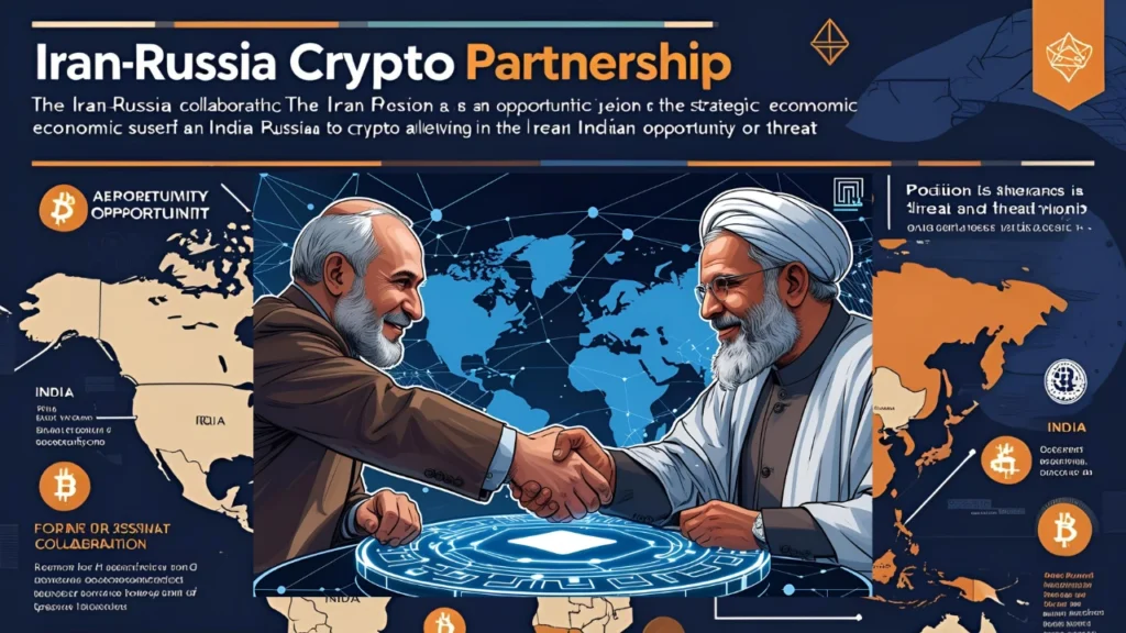 Iran और Russia की Crypto Partnerships: भारत के लिए खतरा या मौका?