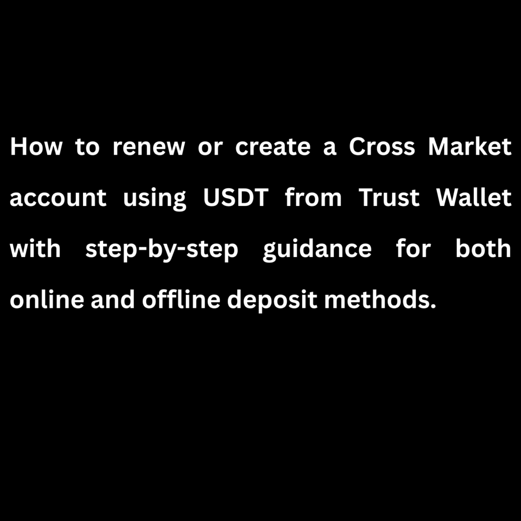 renew and active cross market account