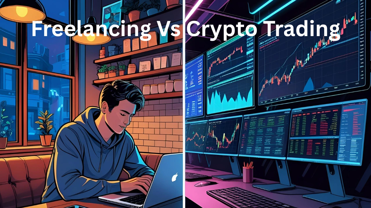 Freelancer या Crypto Trader: 2025 में कौन सा Career दिलाएगा ज़्यादा मुनाफ़ा?