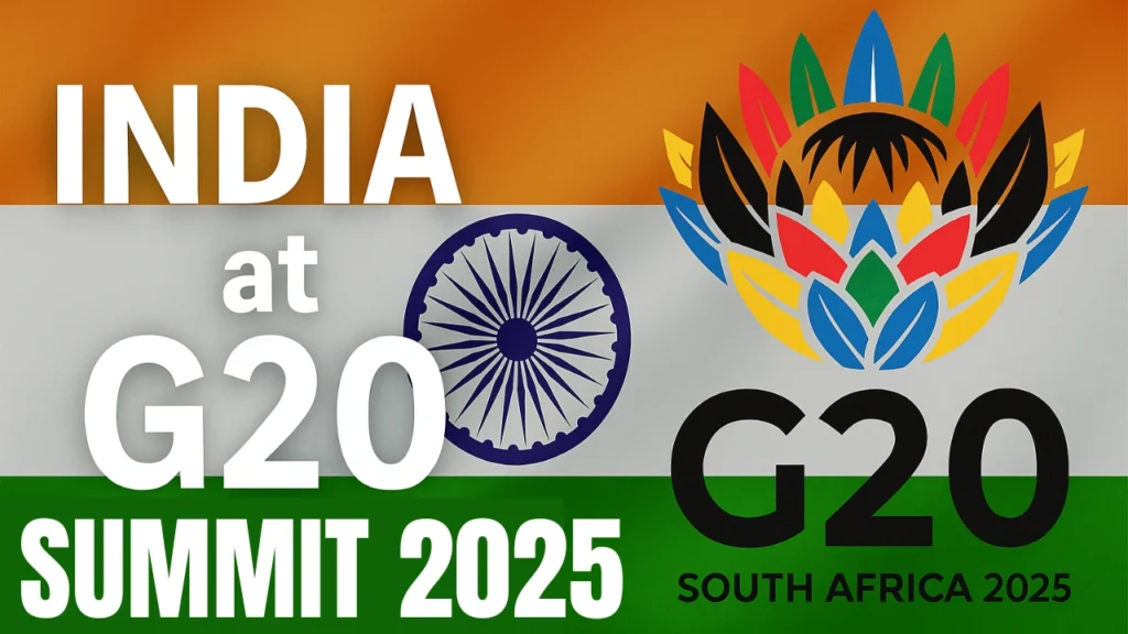 India at G20 Summit 2025 – क्या रहेंगे मोदी सरकार के बड़े फैसले?