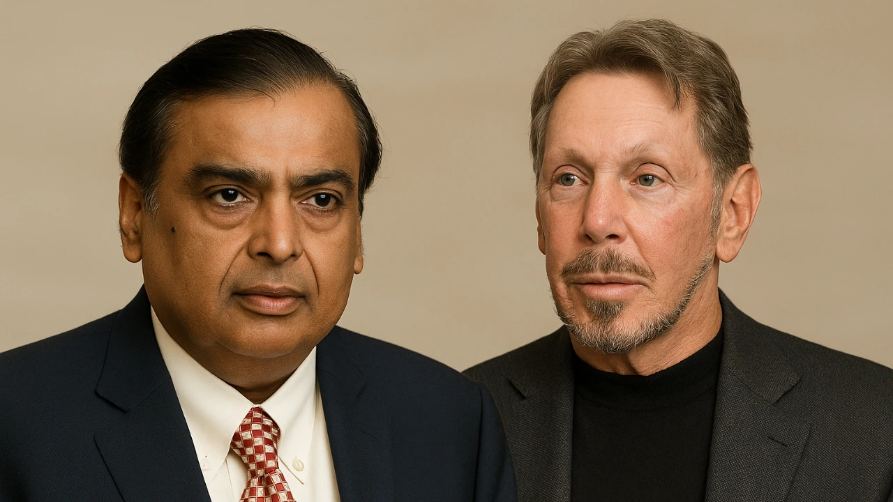 मुकेश अंबानी की पूरी कमाई को पीछे छोड़ गए लैरी एलिसन