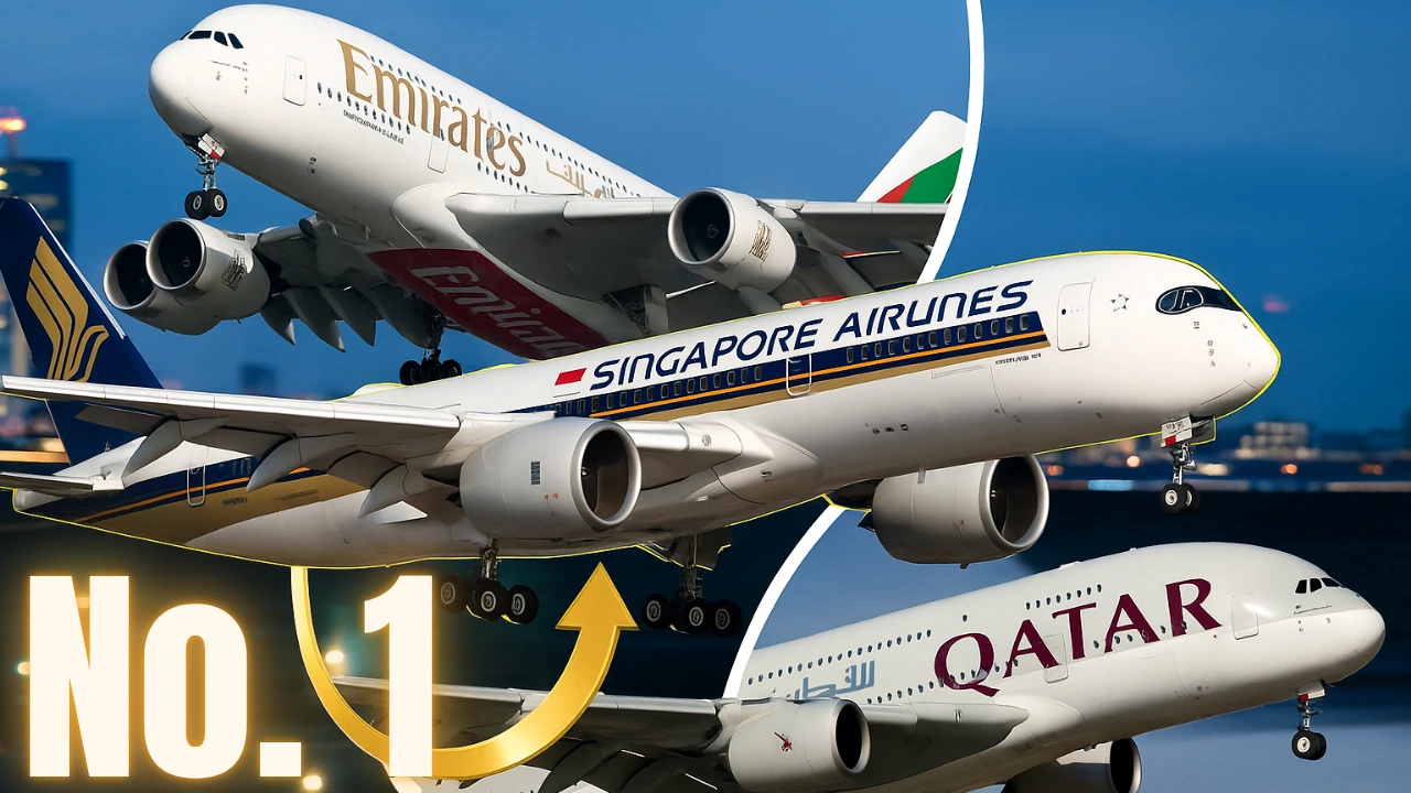 2025 में सिंगापुर एयरलाइंस बनी दुनिया की नंबर 1 एयरलाइन, कतर और एमिरेट्स को पीछे छोड़ा